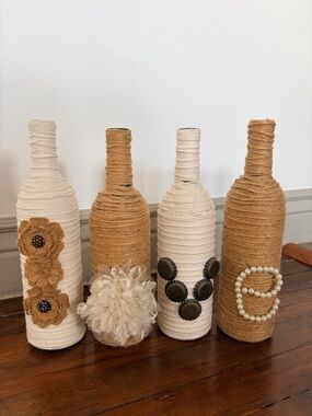 LOVE decorative bottles